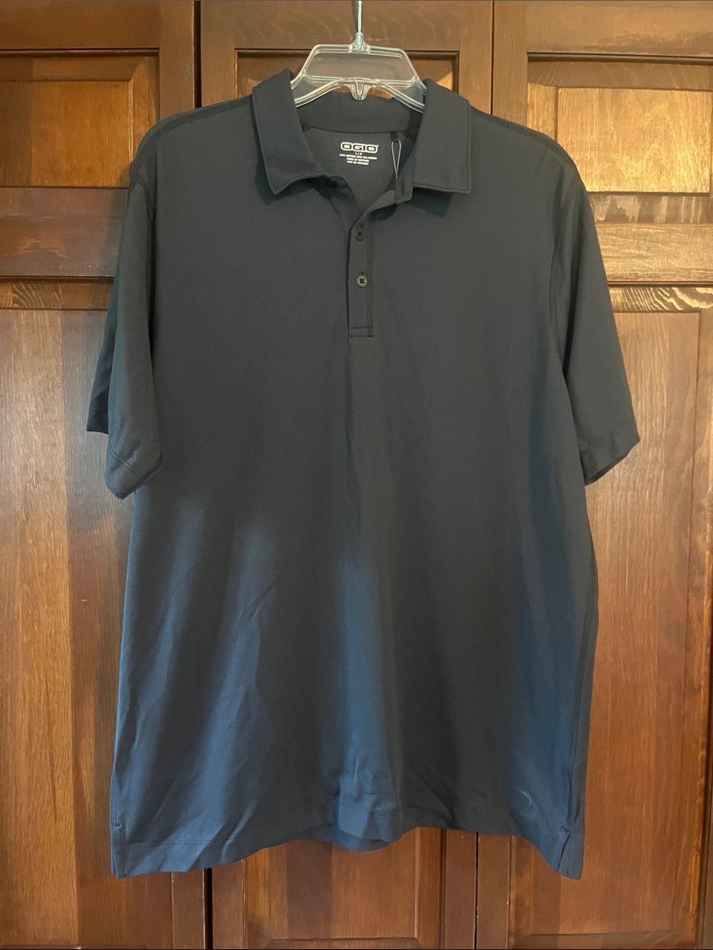 OGIO Men's Black Short-Sleeve Polo